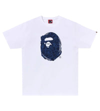 Bape 30th Anniversary Tee White/Navy