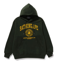 Bape College Graphic Pullover Hoodie Green