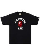 Bape Color Camo College Tee Black/Red