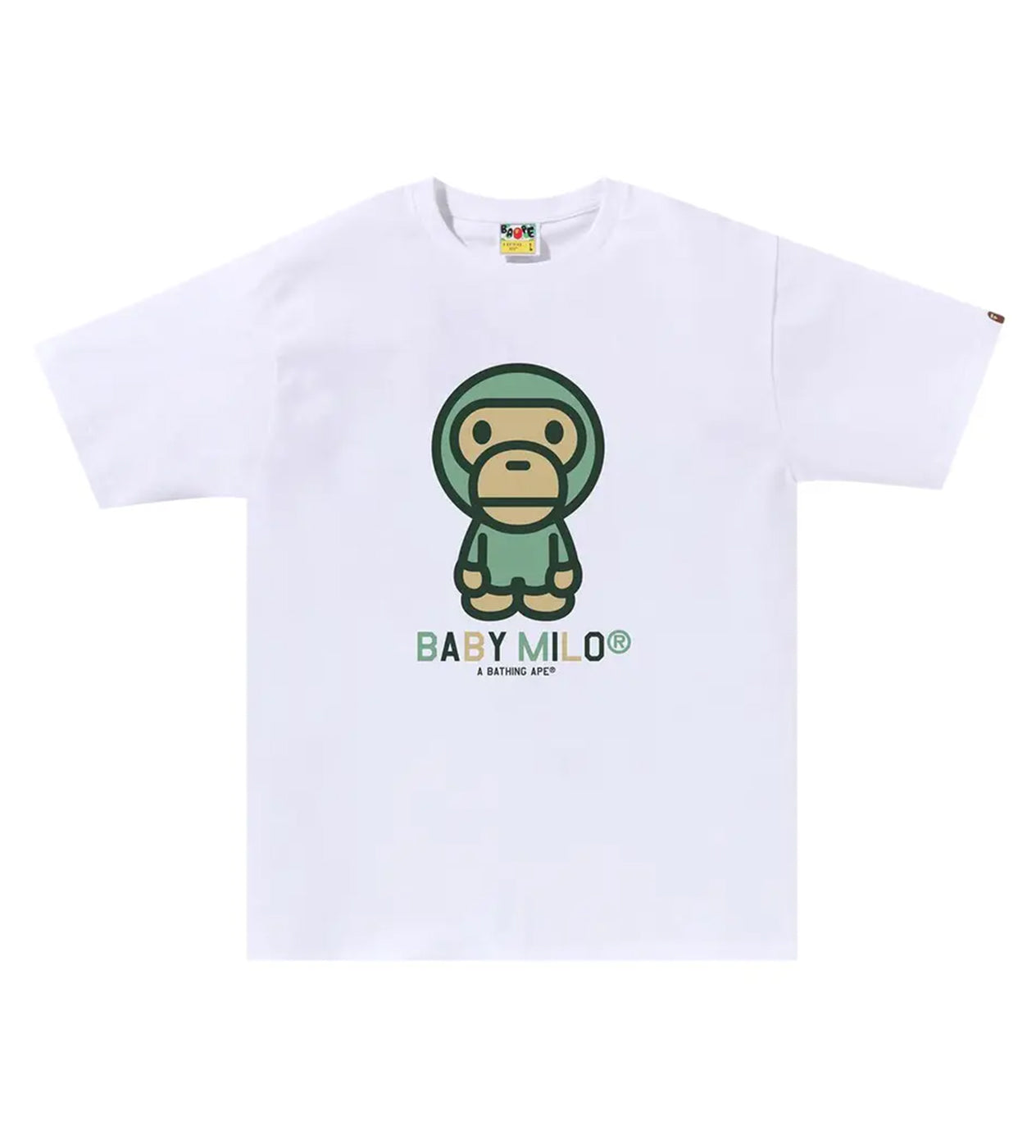 Bape Colors Baby Milo Tee White