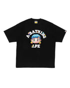Bape x Mr College Tee Black