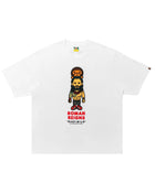 Bape x WWE Roman Reigns Baby Milo Relaxed Fit Tee White