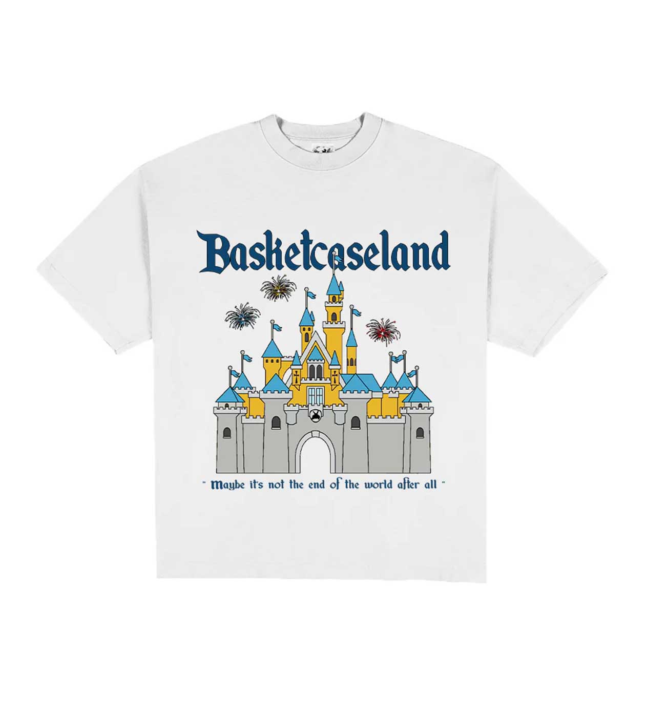 Basketcase Basketcaseland Tee White front view