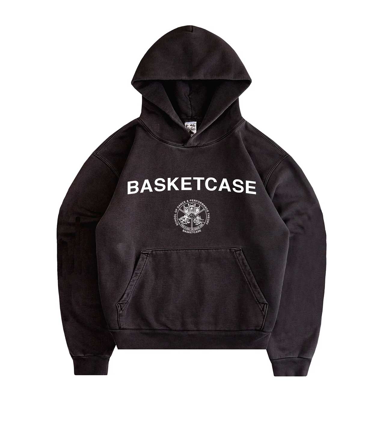Basketcase Gallery Insignia Hoodie Black – Restock AR