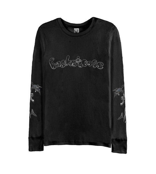 Basketcase HYO Thermal Long Sleeve Tee Black – Restock AR