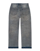 Bravest Studios Dirty Wash Jeans Blue