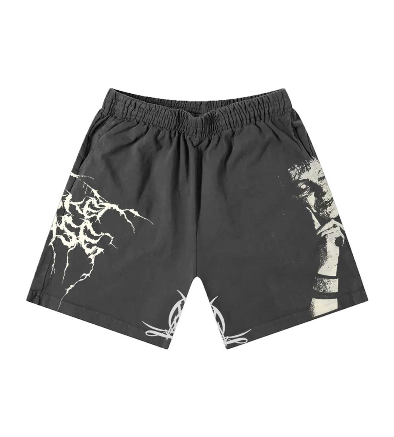 Basketcase Metal V1 Shorts front view