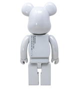 Bearbrick 1st Model White Chrome (400%)