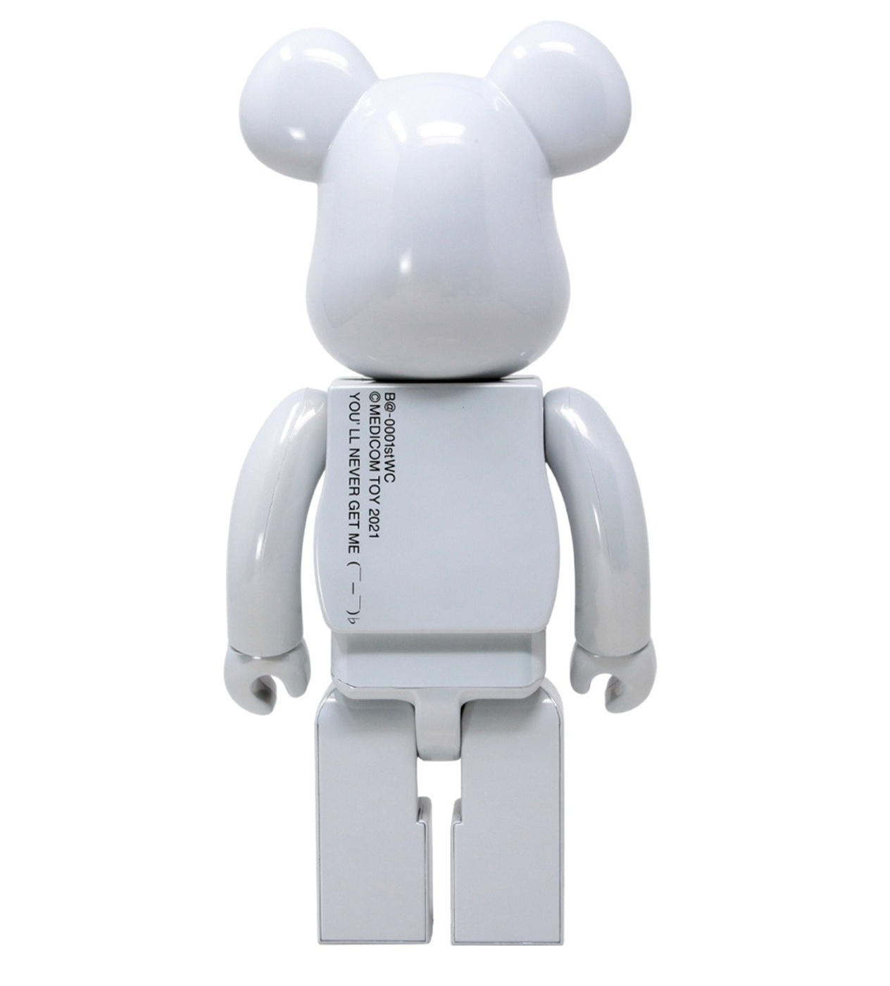 Bearbrick 1st Model White Chrome (400%)