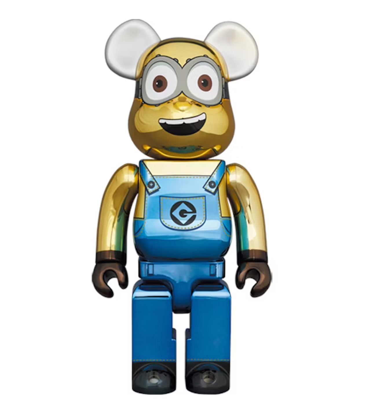 Bearbrick Minion Dave Chrome (1000%)