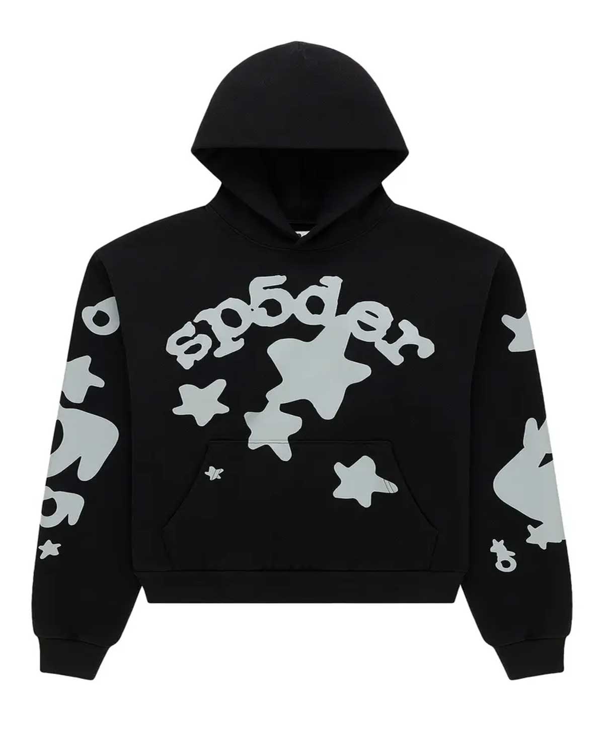 Sp5der Jeffery Hoodie Black – Restock AR