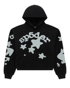 Sp5der Beluga 3M Reflective Hoodie Black