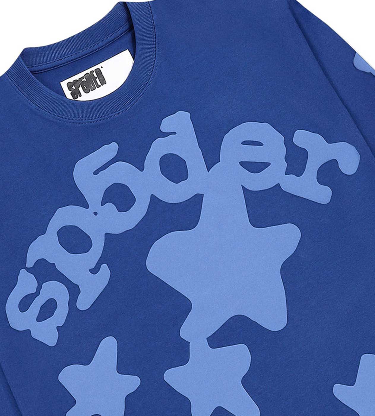 Sp5der Beluga L/S Tee Blue – Restock AR