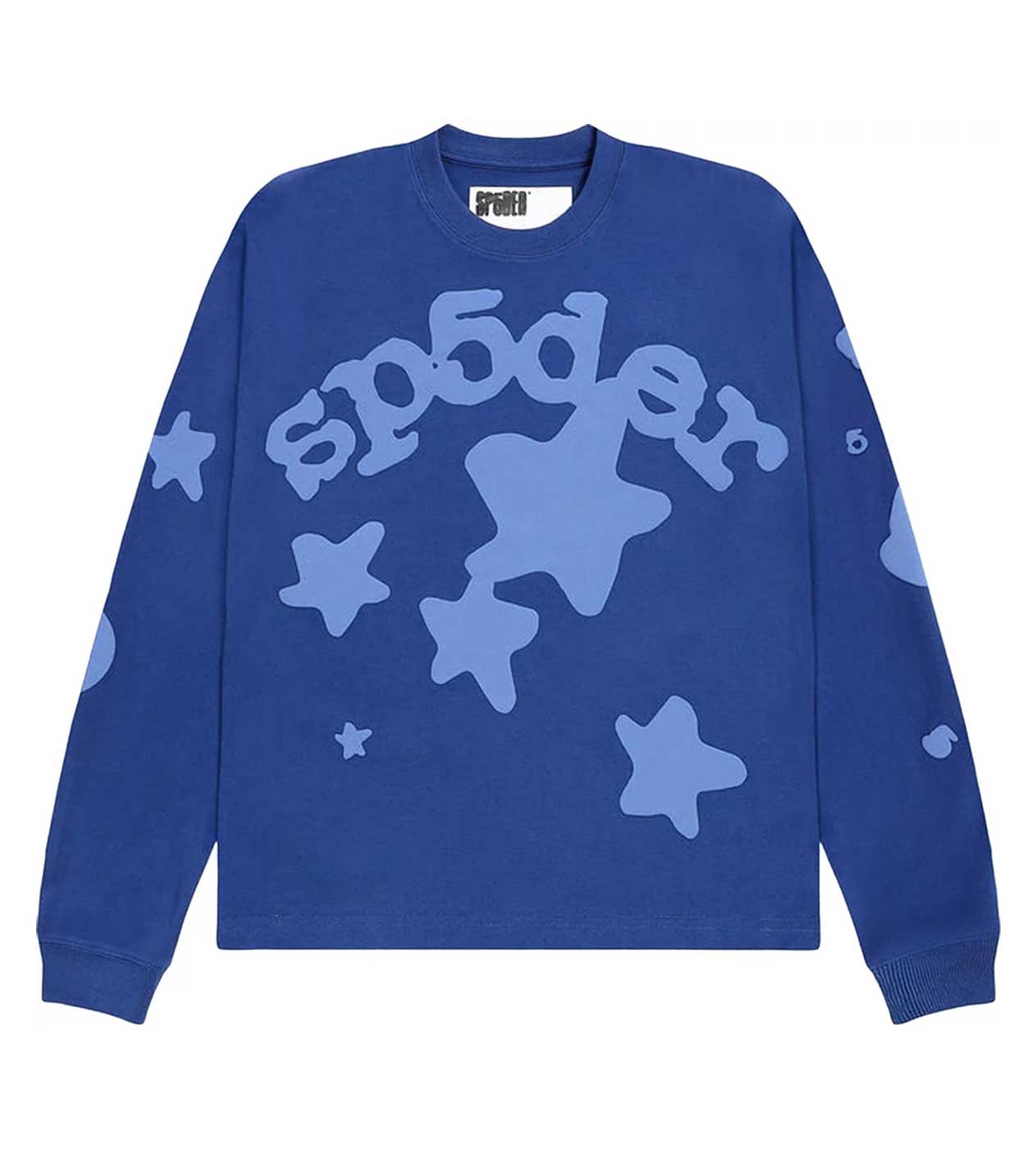 Sp5der Beluga L/S Tee Blue