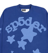 Sp5der Beluga L/S Tee Blue