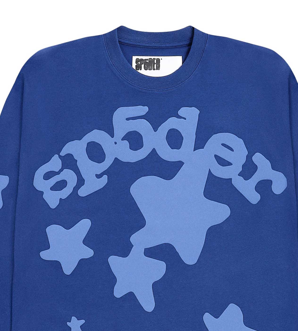 Sp5der Beluga L/S Tee Blue