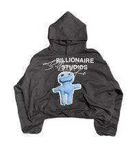 Billionaire Studios Bluto Bull Grey Hoodie front view