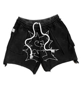 Billionaire Studios Bluto Hippie Shorts (Reversible) Black