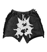 Billionaire Studios Bluto Hippie Shorts (Reversible) Black