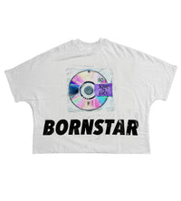 Billionaire Studios Born CD White Tee front view