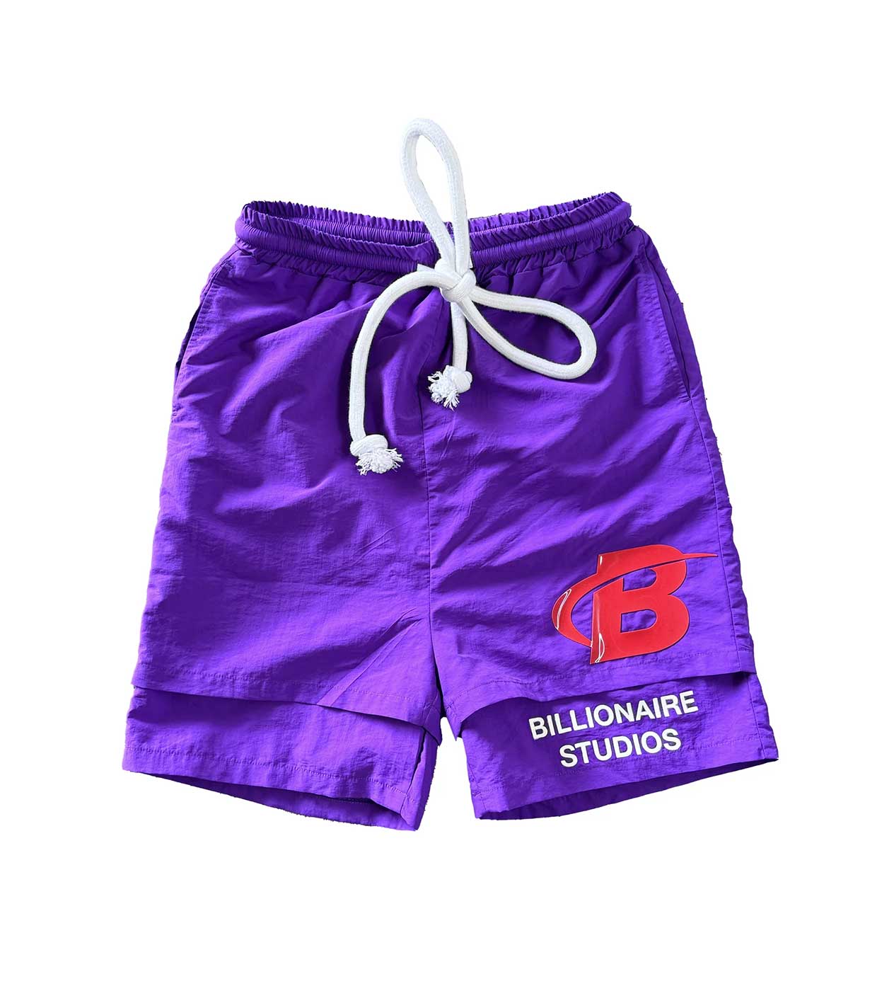 Billionaire Studios Bubble Gum (Purple) B Sports Shorts front view