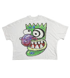 Billionaire Studios Hypno Eggplant White Tee