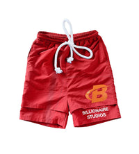 Billionaire Studios Infrared (Red) B Sports Shorts