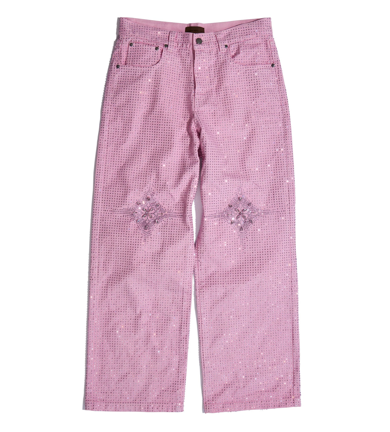 Birth of Royal Child 20K Diamond Stellar Denim Pants pink
