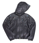Birth of Royal Child 20k Stellar Diamond Hoodie Washed Black
