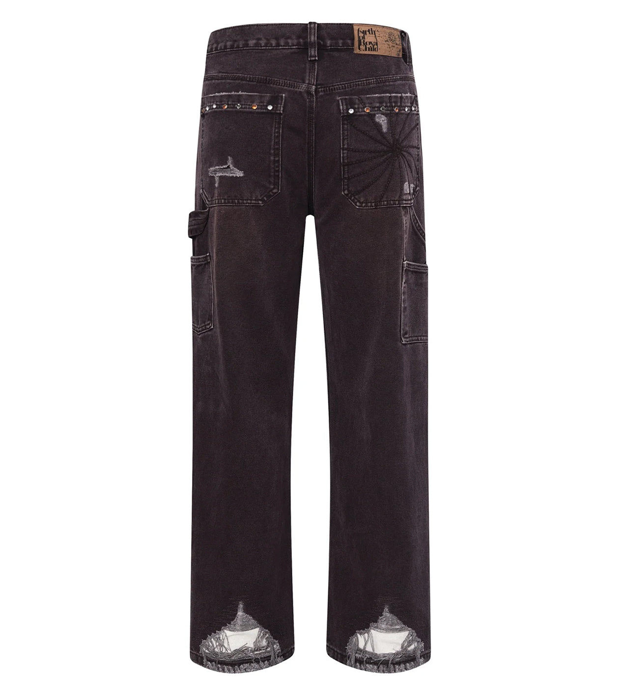 Birth of Royal Child Bijou Fading Cargo Pants Brown – Restock AR