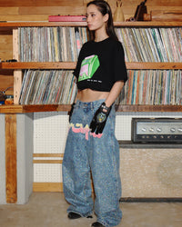 Birth of Royal Child Bill Counter Diamond Tee Black