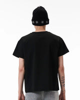 Birth of Royal Child Crystal Embellished Tee Black