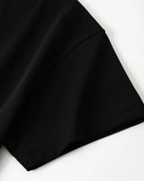 Birth of Royal Child Crystal Embellished Tee Black
