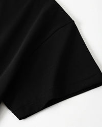 Birth of Royal Child Crystal Embellished Tee Black