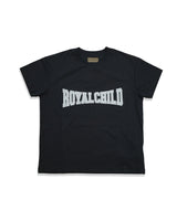 Birth of Royal Child Crystal Embellished Tee Black