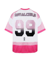 Birth of Royal Child Double Lion Rhinestone Jersey Pink