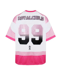 Birth of Royal Child Double Lion Rhinestone Jersey Pink