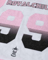 Birth of Royal Child Double Lion Rhinestone Jersey Pink