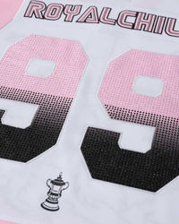 Birth of Royal Child Double Lion Rhinestone Jersey Pink