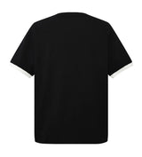Birth of Royal Child Pearl Patchwork Tee Black