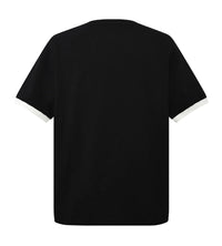 Birth of Royal Child Pearl Patchwork Tee Black