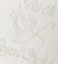 Birth of Royal Child Pearl Patchwork Tee White