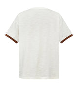 Birth of Royal Child Pearl Patchwork Tee White