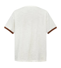 Birth of Royal Child Pearl Patchwork Tee White