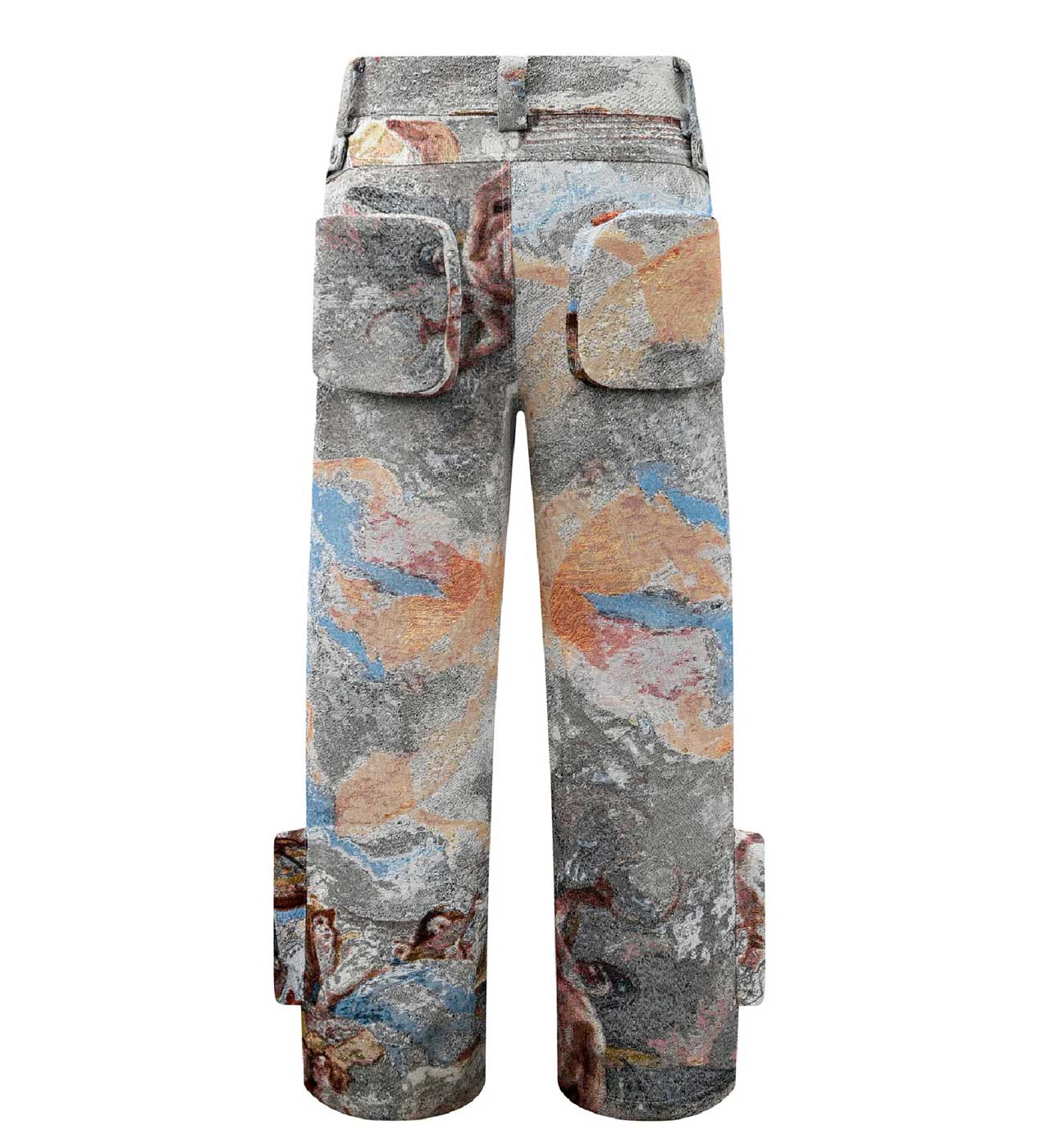 Birth of Royal Child Pozzoartistic Jacquard Cargo Pants – Restock AR