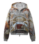 Birth of Royal Child Pozzoartistic Jacquard Jacket Tan