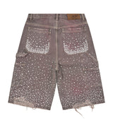 Birth of Royal Child Redial 20k Diamond Shorts Washed Brown