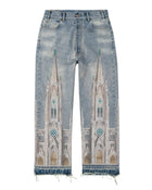 Bravest Studios Cathedral Denim Pants Blue