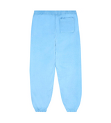 Product Image Of Sp5der Classic Sweatpants Light Blue Back View