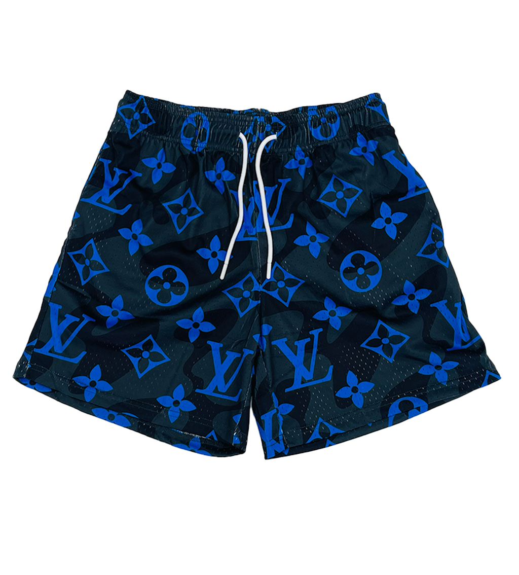 Bootleg LV Blue/Black Shorts – Restock AR